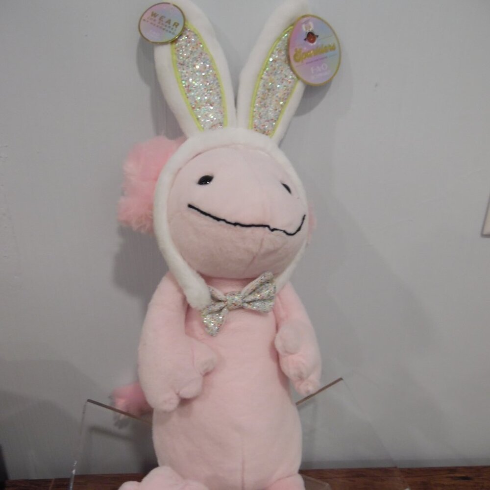 FAO Schwarz Wear for Share Pink Plush Creature with removable headband A…
